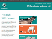Tablet Screenshot of cri-genetics.de